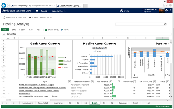 Neu 2016 Excel Dokumente Direkt Aus Crm Erstellen Quis 365 Das Portal F 252 R Cloud Und Excel Crm Template Format