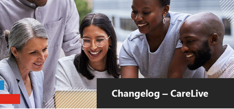Update-Highlights – Changelog CareLive Version 1.0.1! Update-Highlights – Changelog CareLive Version 1.0.1!