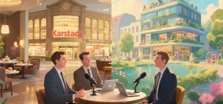 Tee-OFF – Karstadt wird Kindergarten | Innenstadttransformation Mittelstand Standortpolitik, Karstadt Recklinghausen, Mixed-Use Immobilien
